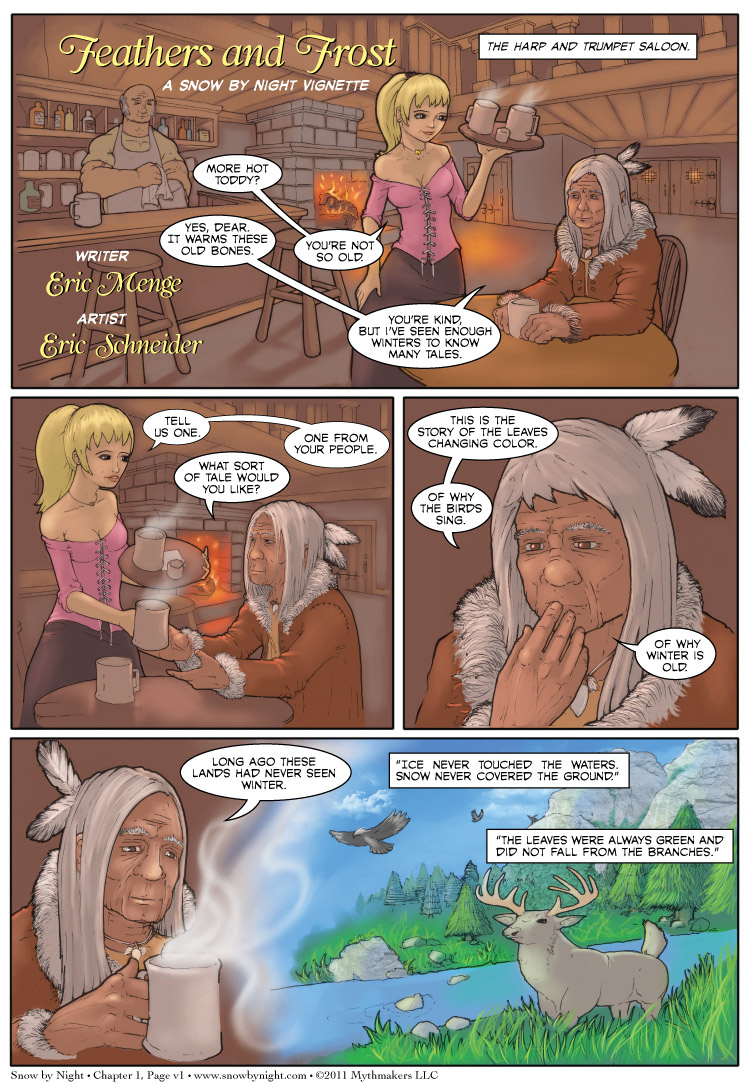 Feathers and Frost, Page 1