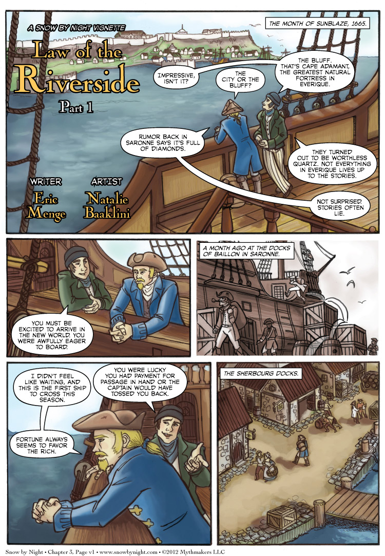 Law of the Riverside, Page 1