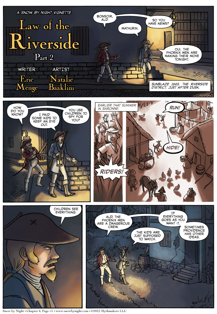 Law of the Riverside Part 2, Page 1